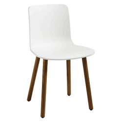 Vitra HAL Chair White / Light Oak